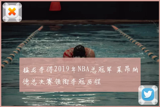 猛龙夺得2019年NBA总冠军 莱昂纳德总决赛领衔夺冠历程